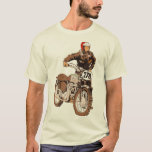 Camiseta Scrambler<br><div class="desc">Las motos “scrambler” son prácticamente el resultado de la modificación de las motos turismo adaptadas para circular en diferentes terrenos. Según dicen, se derivaron de las motocicletas modificadas por los militares en la primera guerra mundial donde se necesitaba que sobreviviesen a todo. La historia trasciende cuando un grupo de aliados...</div>