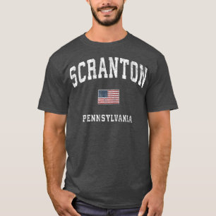 Camiseta Scranton Pennsylvania PA Bandera estadounidense vi