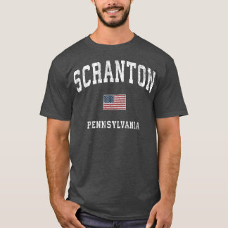 Camiseta Scranton Pennsylvania PA Bandera estadounidense vi