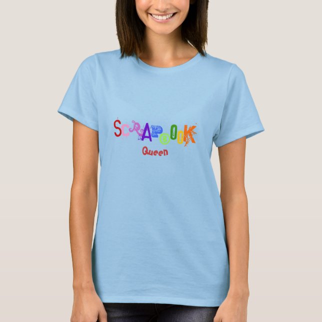 Camiseta Scrapbook Queen t-shirt (Anverso)