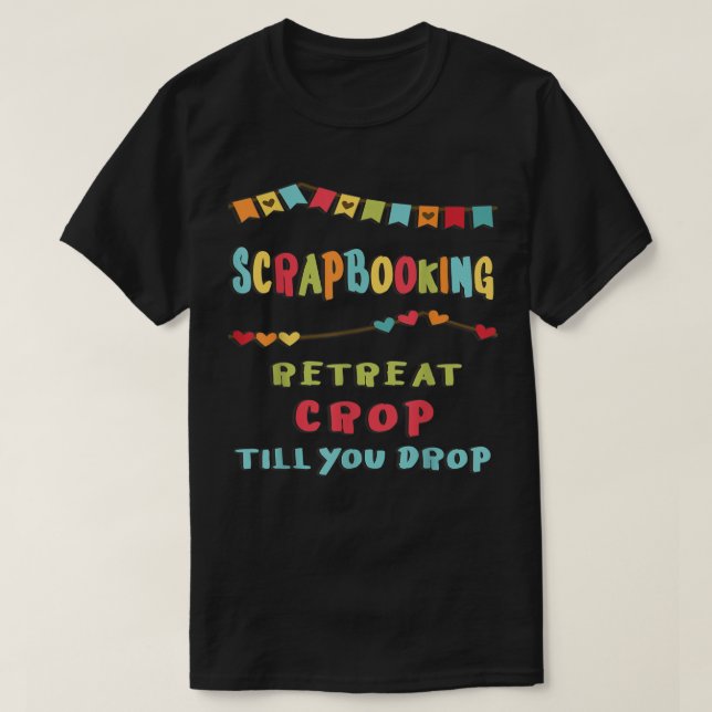 Camiseta Scrapbooking Divertido Trip Scrapbook Fan Wins (Diseño del anverso)