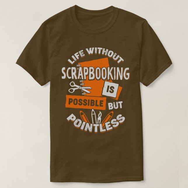 Camiseta Scrapbooking Hob (Diseño del anverso)