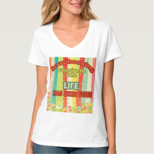 Camiseta Scrapbooking me recuerda que la vida es buena