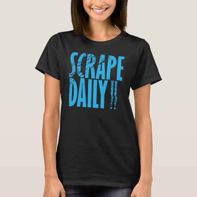 Camiseta Scrape Daily (Anverso)