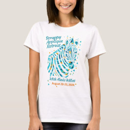 Camiseta Scrappy Applique Retreat