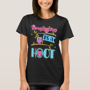 Camiseta Scrapreserve es un cuaderno de notas de Hoot Scrap