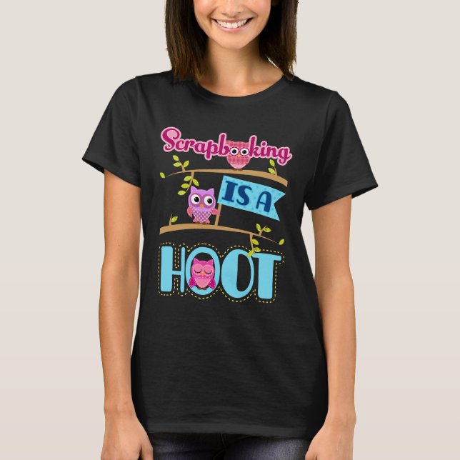 Camiseta Scrapreserve es un cuaderno de notas de Hoot Scrap (Anverso)