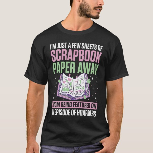 Camiseta Scrapreserve Para Scrapbooker Love Scrapbooking Sc (Anverso)