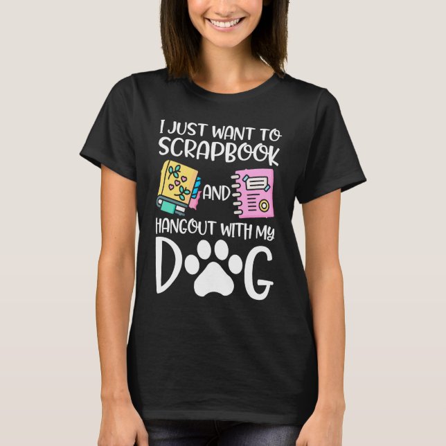 Camiseta Scrapreserve Para Scrapbooker Love Scrapbooking Sc (Anverso)