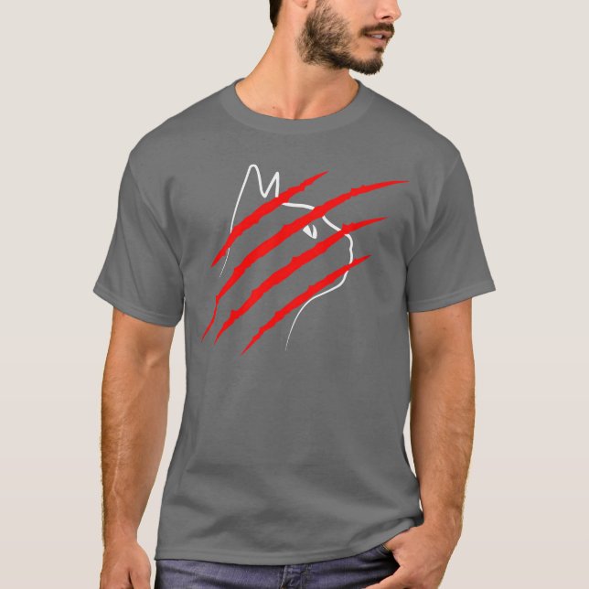 Camiseta Scratch el gato divertido (Anverso)