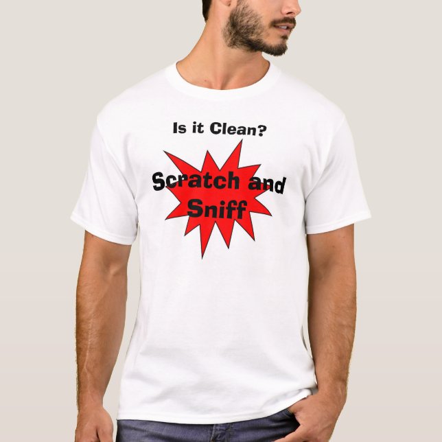 Camiseta Scratch y Sniff (Anverso)