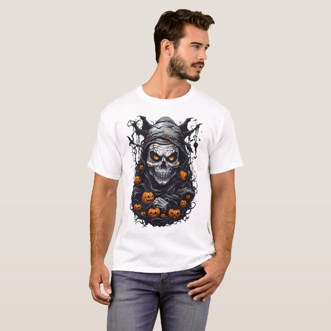 Camiseta Scray Halloween (Anverso completo)