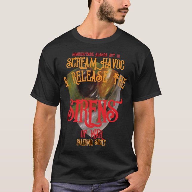 Camiseta Scream Havoc Turnagain Arm Sirens War Alaska (Anverso)