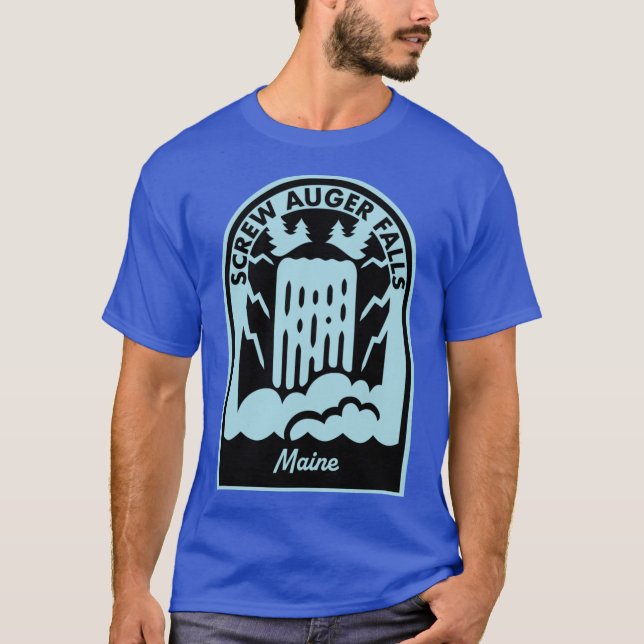 Camiseta Screw Auger Falls Maine (Anverso)