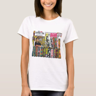 CAMISETA SCRIBZ TEK SKATEBOARDS / JMT EE. UU.