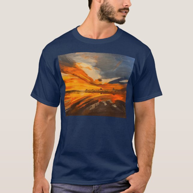Camiseta Scripps Pier, La Jolla (Anverso)