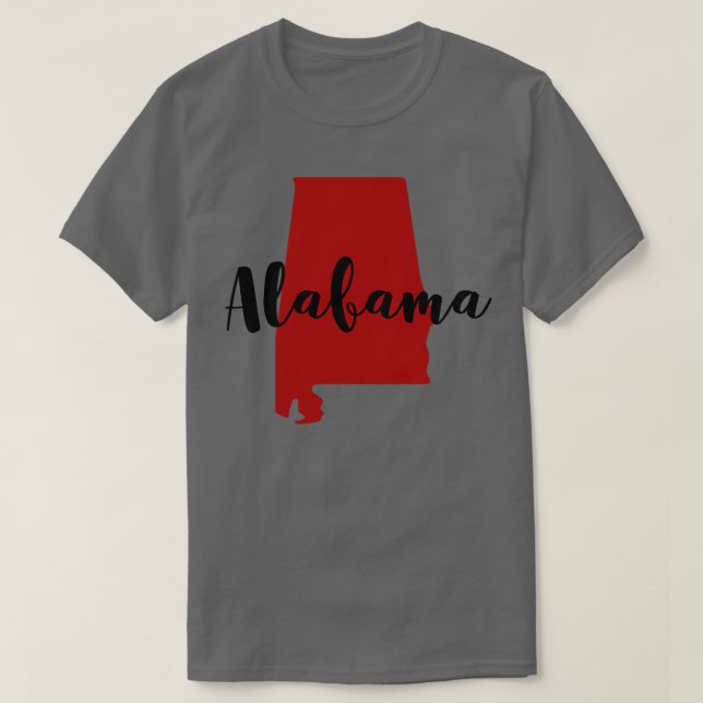 Camiseta Script de Alabama TShirt (Diseño del anverso)