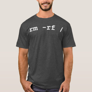 Camiseta Script de shell de administrador del programador U