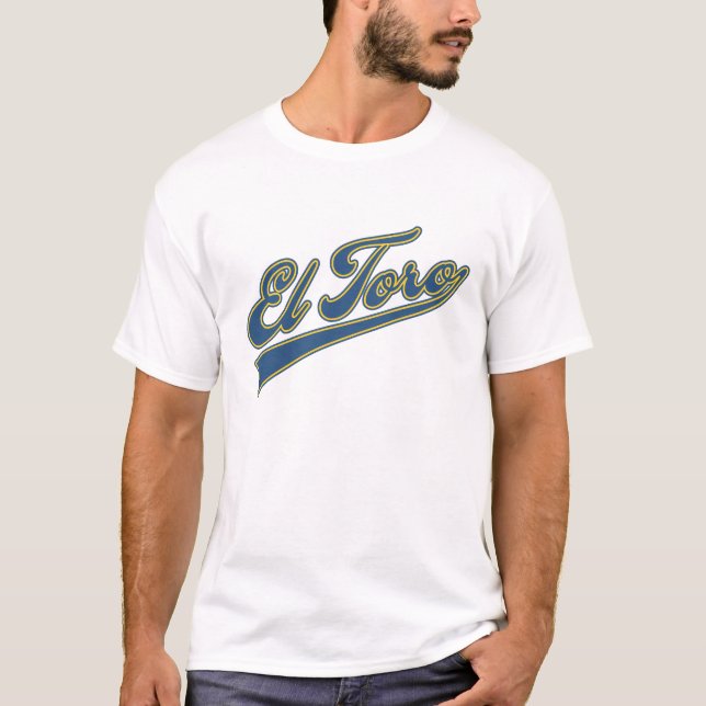 Camiseta Script El Toro (Anverso)