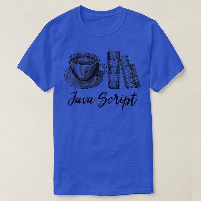 Camiseta Script Java (Diseño del anverso)