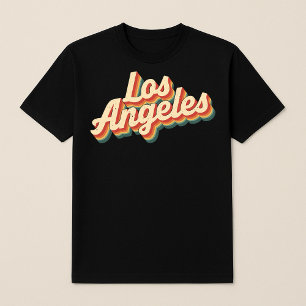 Camiseta Script retro Los Angeles Vintage