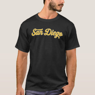 Camiseta Script Wordmark de Guay Retro San Diego 1970