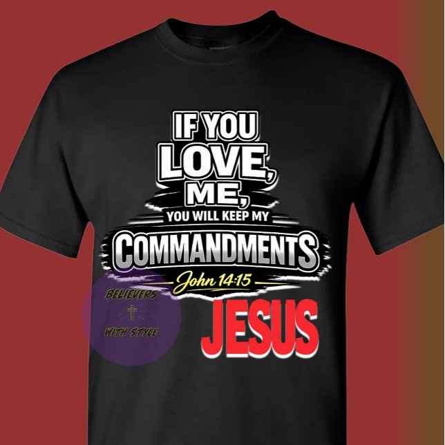 Camiseta Scripture - JESUS (Subido por el creador)