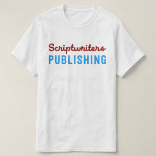Camiseta Scriptwriters que publican el ladrillo/el chicloso