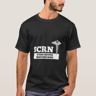 Camiseta Scrn Stroke Certificado Hospital de Enfermeras Cer