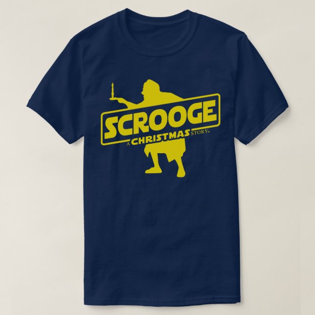 Camiseta Scrooge A Navidades Historia antigua Charles Dicke (Diseño del anverso)