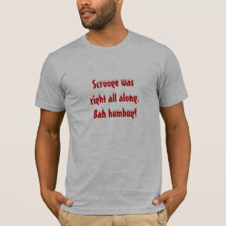Camiseta Scrooge correcto