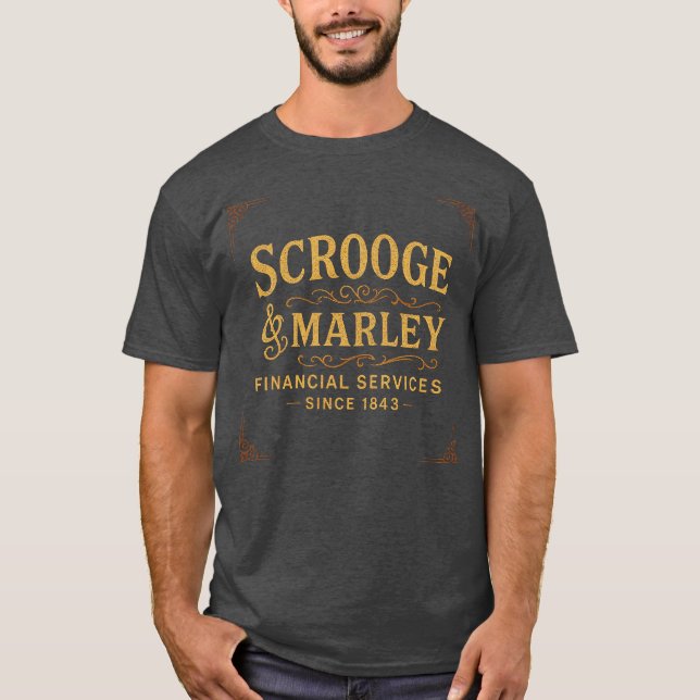 Camiseta Scrooge & Marley Financial Services (Anverso)