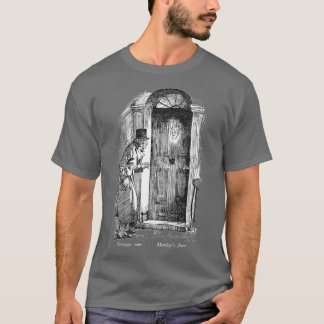 Camiseta Scrooge vio la cara de Marley