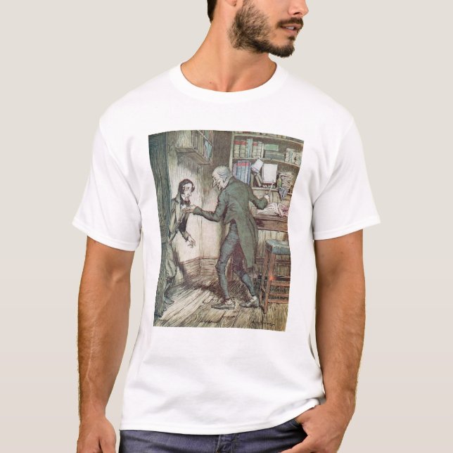 Camiseta Scrooge y Bob Cratchit (Anverso)