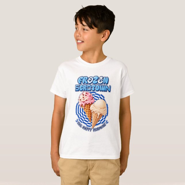 Camiseta 🍦 Scrotown Congelado (Anverso completo)