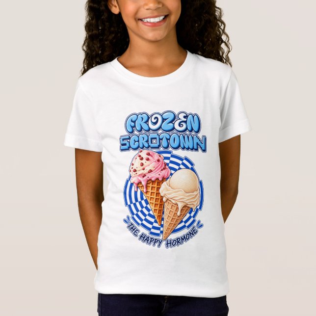 Camiseta 🍦 Scrotown Congelado (Anverso)
