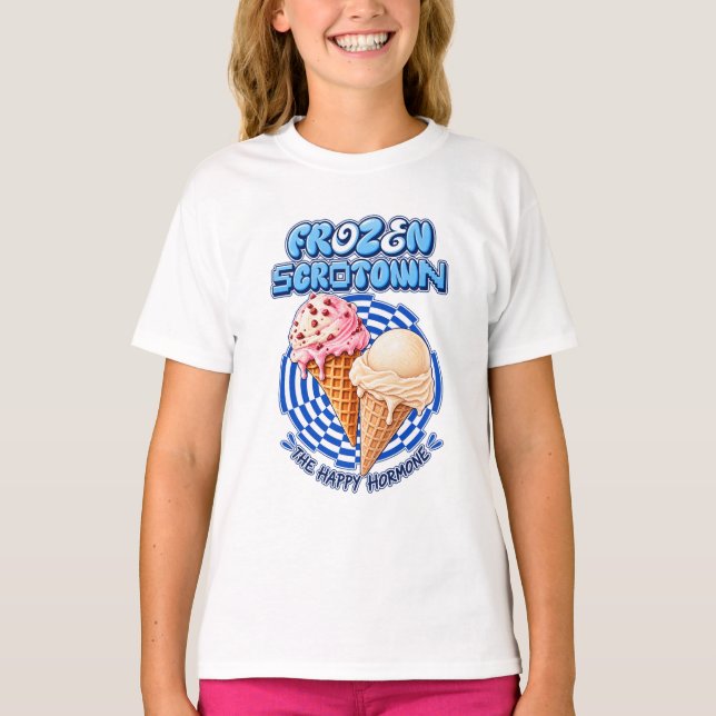 Camiseta 🍦 Scrotown Congelado (Anverso)
