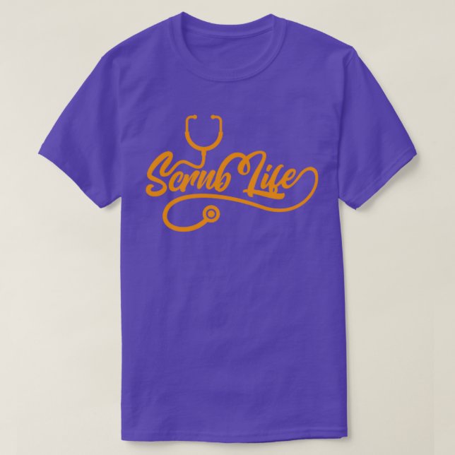 Camiseta Scrub Life 5 (Diseño del anverso)