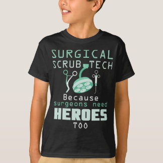 Camiseta Scrub Technician Funny OR Tech Surgery Su