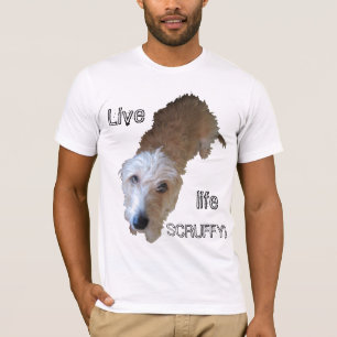 Camiseta "¡Scruffy Dog'Live life SCRUFFY!" Tee básico para
