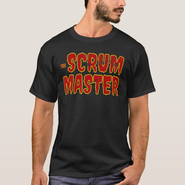 Camiseta Scrum Agile DevOps Project Leal Scrum Master (Anverso)