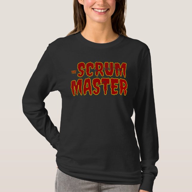 Camiseta Scrum Agile DevOps Project Leal Scrum Master (Anverso)
