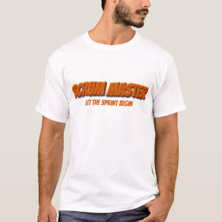 Camiseta Scrum Master Deja que comience el Sprint