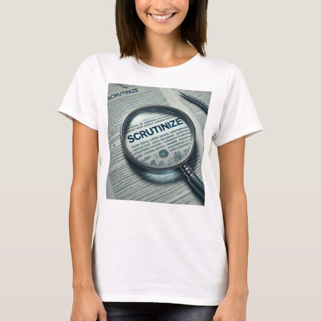 Camiseta Scrutinize T-Shirt (Anverso)