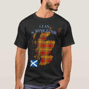 Camiseta Scrymgeour Scottish Clan Tartan Scotland