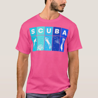 Camiseta Scuba Abraza el mar Scuba buceo Los amantes del oc