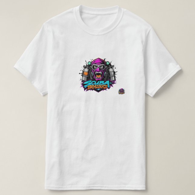 Camiseta Scuba Brazzers (Diseño del anverso)