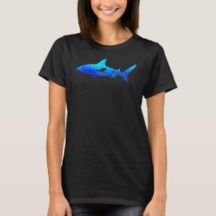 Camiseta Scuba Buceando bajo el agua Scuba Diver Shark Gráf