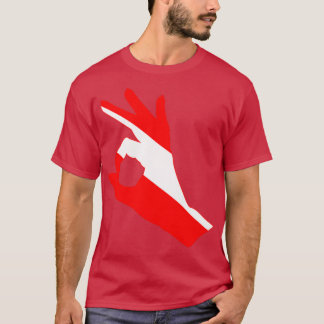 Camiseta Scuba Buceo Aceptar firma en los colores de la ban