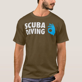 Camiseta Scuba Buceo Bien Rótulo